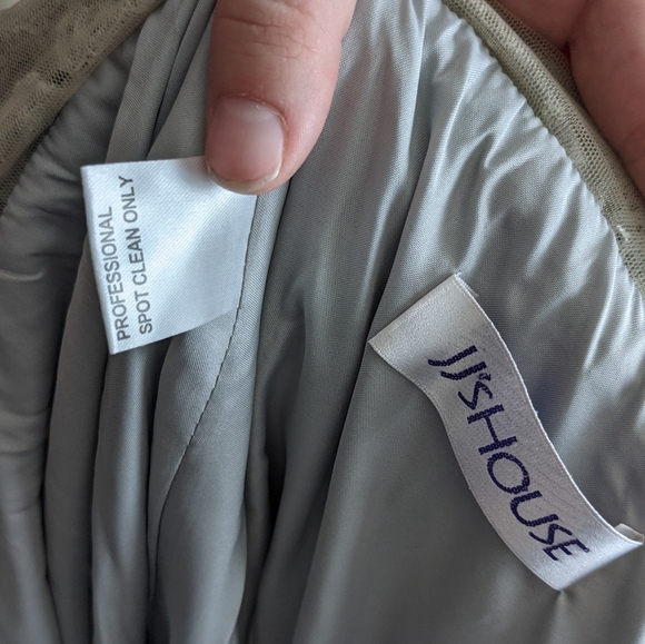 NWT JJ's House Beautiful Gray Dress - Picture 6 of 13